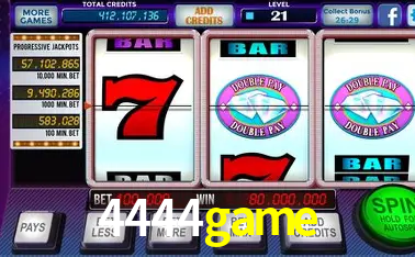A Popularidade dos Caça-Níqueis no 4444game